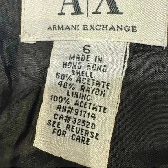 Armani Exchange Black Mini Dress - Picture 8 of 9